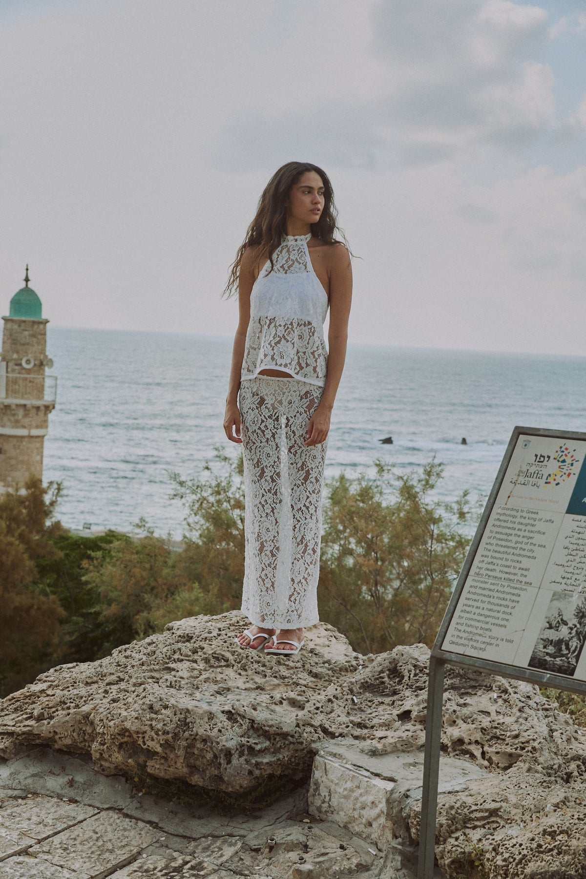 The Layla Skirt - White - Veler