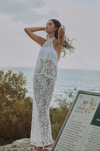 The Layla Skirt - White - Veler