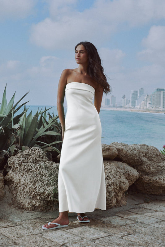 The Mialee Dress - White - Veler